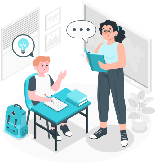 مساعدة في حل الواجبات المدرسية